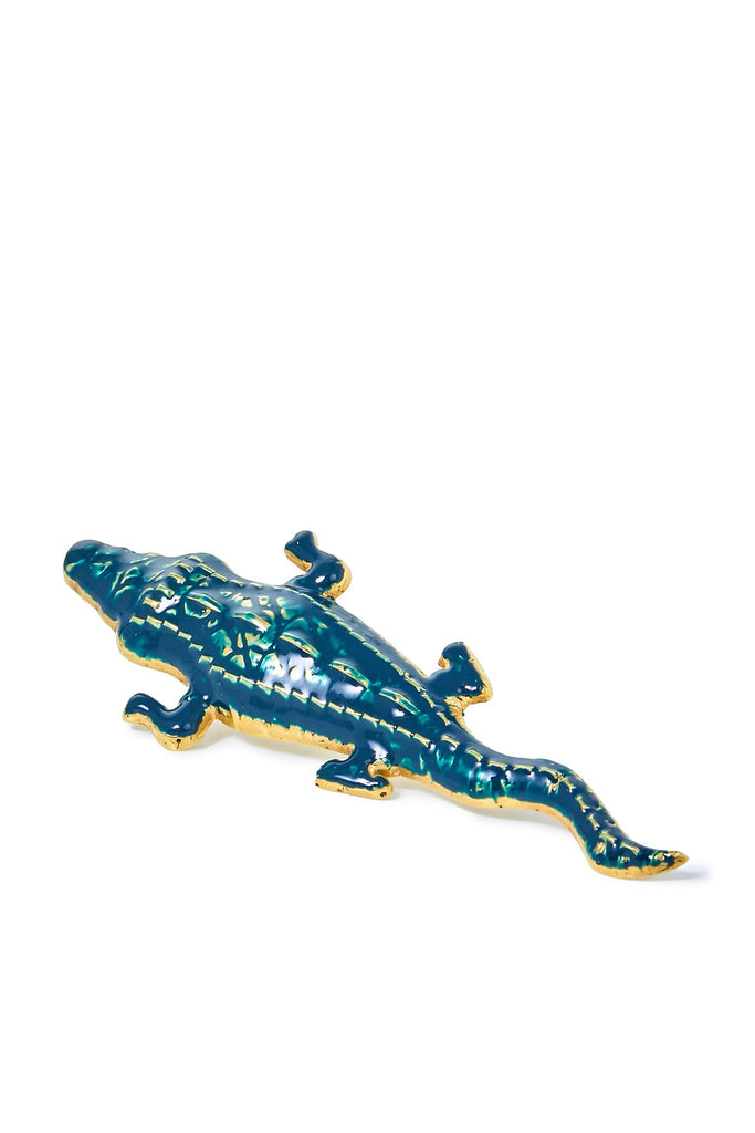 Green Large Crocodile Earrings - Maison OrientNatia X LakoMaison OrientEarrings
