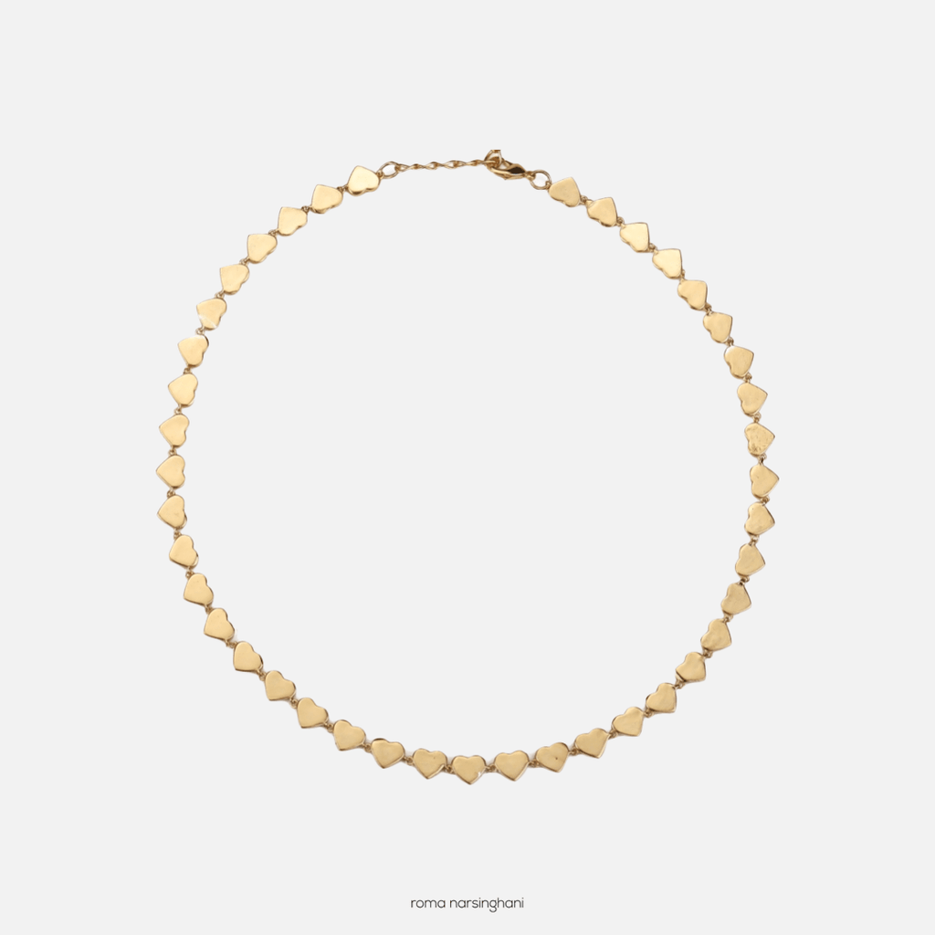 Heart Choker In Gold - Maison OrientRoma NarsinghaniMaison OrientNecklaces