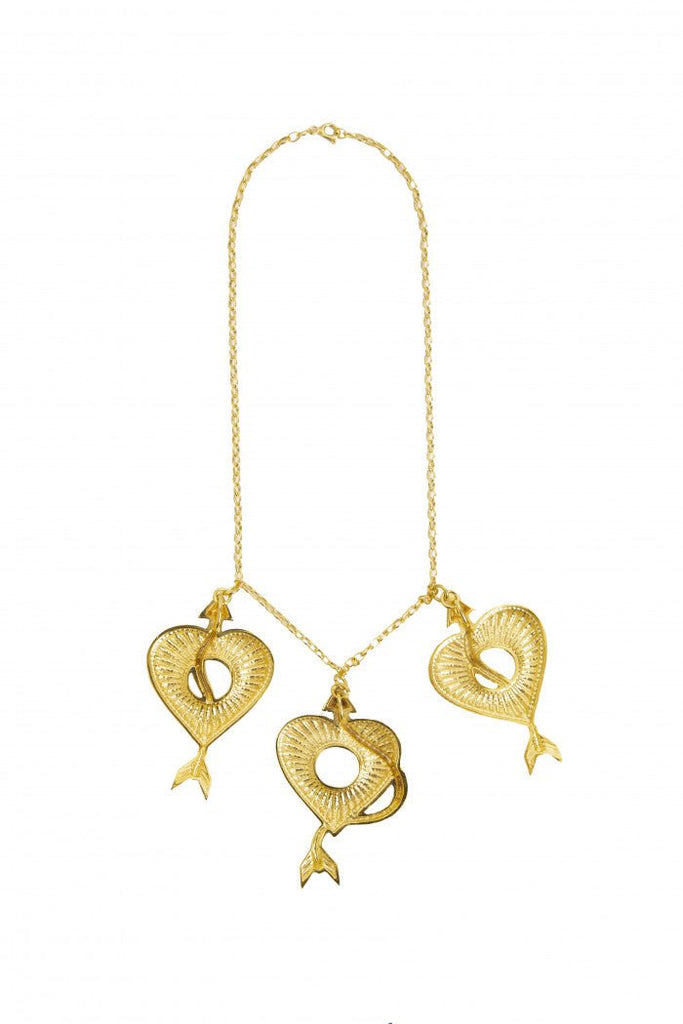 Heart With Snake Necklace - Maison OrientNatia X LakoMaison OrientNecklaces