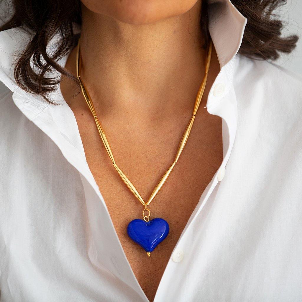 Helia Cuore Necklace In Gold - Maison OrientTohum DesignMaison OrientNecklaces