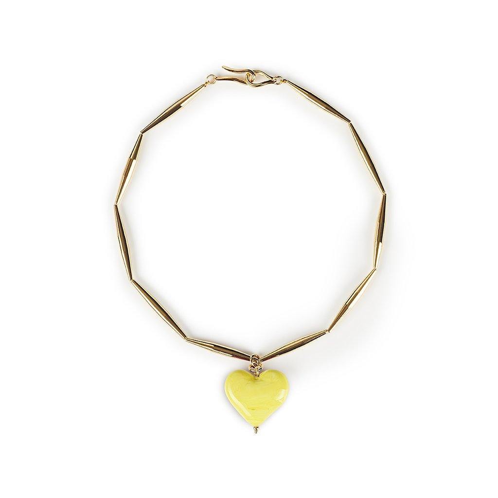 Helia Cuore Necklace In Gold - Maison OrientTohum DesignMaison OrientNecklaces