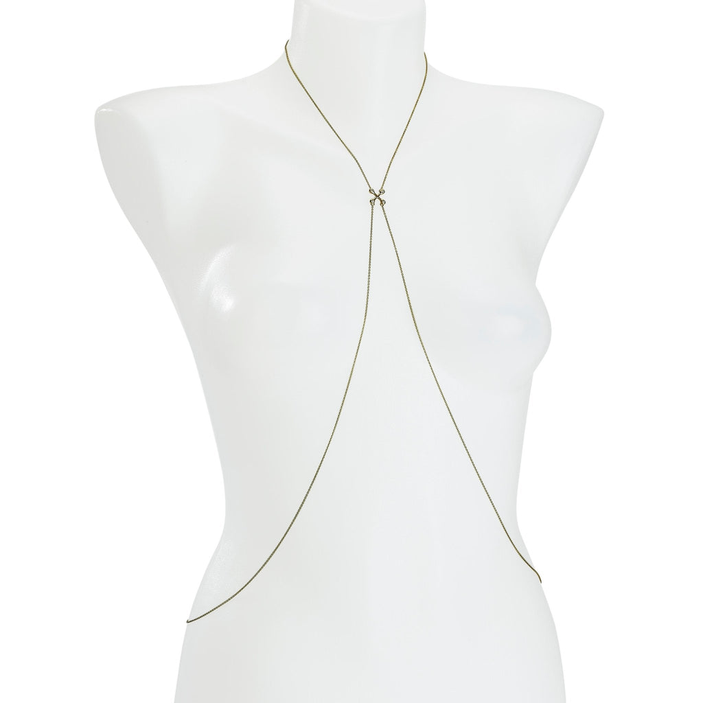 Hidden Sparx By Noritamy - The X Body Chain - Maison OrientNoritamyMaison OrientNecklaces