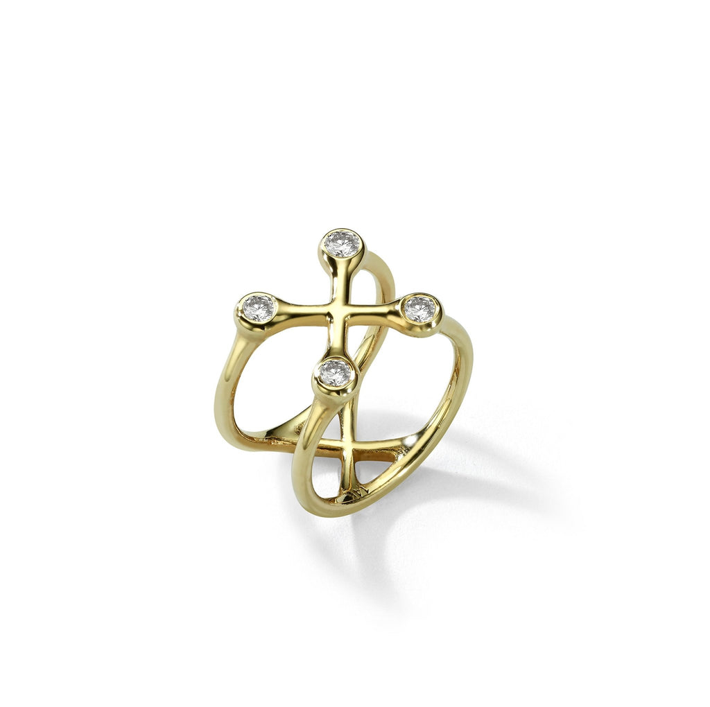 Hidden Sparx By Noritamy - X Power Ring Gold - Maison OrientNoritamyMaison OrientRings