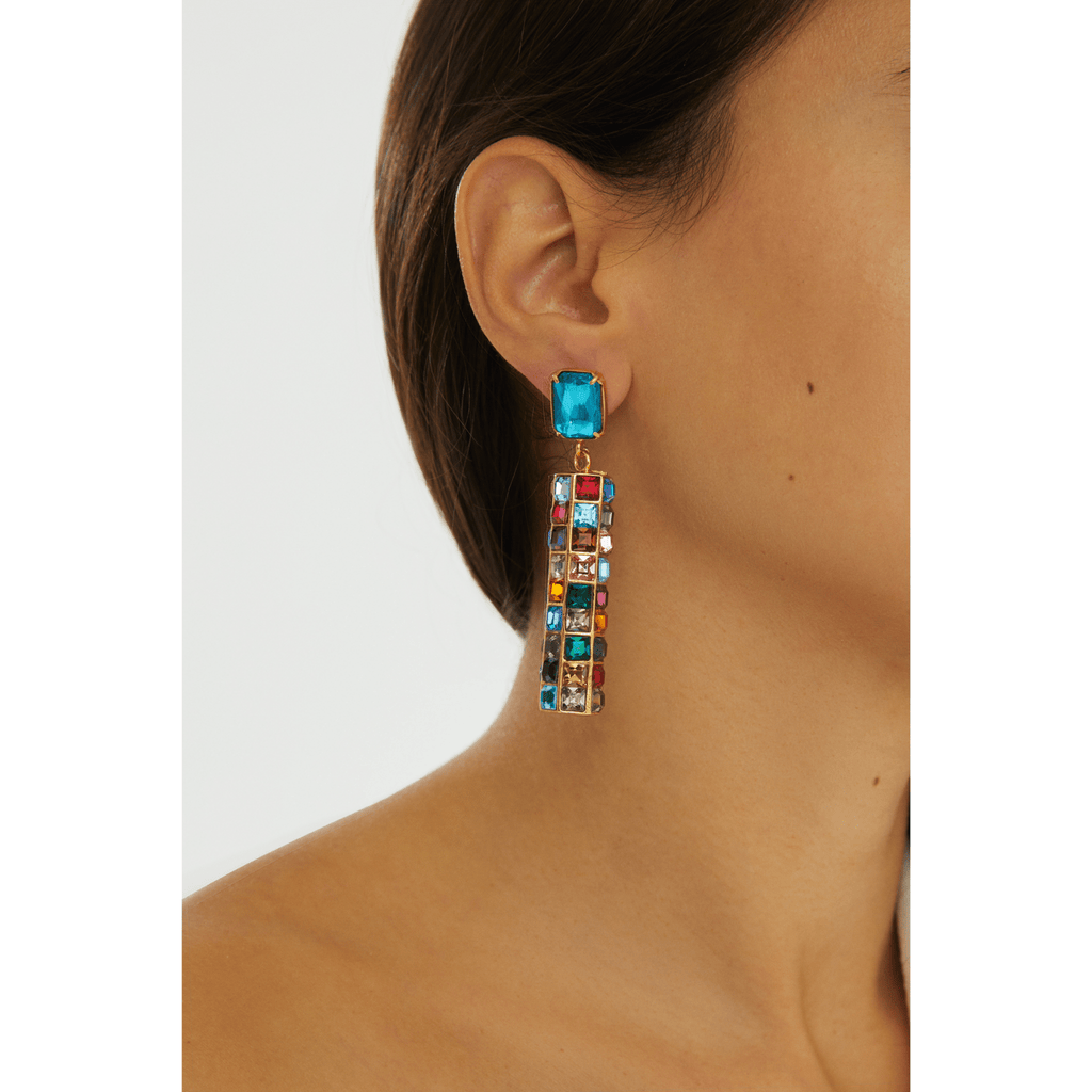 Hypnos Drop Earrings - Deep Blue - Maison OrientMaison SoulaMaison OrientEarrings