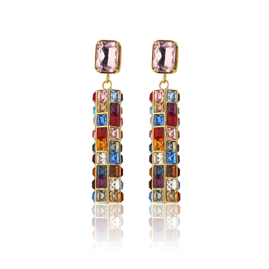Hypnos Drop Earrings - Rose Pink - Maison OrientMaison SoulaMaison OrientEarrings
