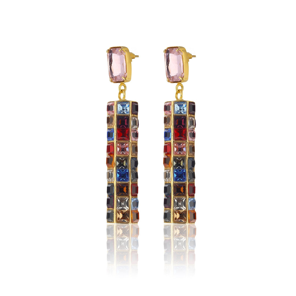 Hypnos Drop Earrings - Rose Pink - Maison OrientMaison SoulaMaison OrientEarrings