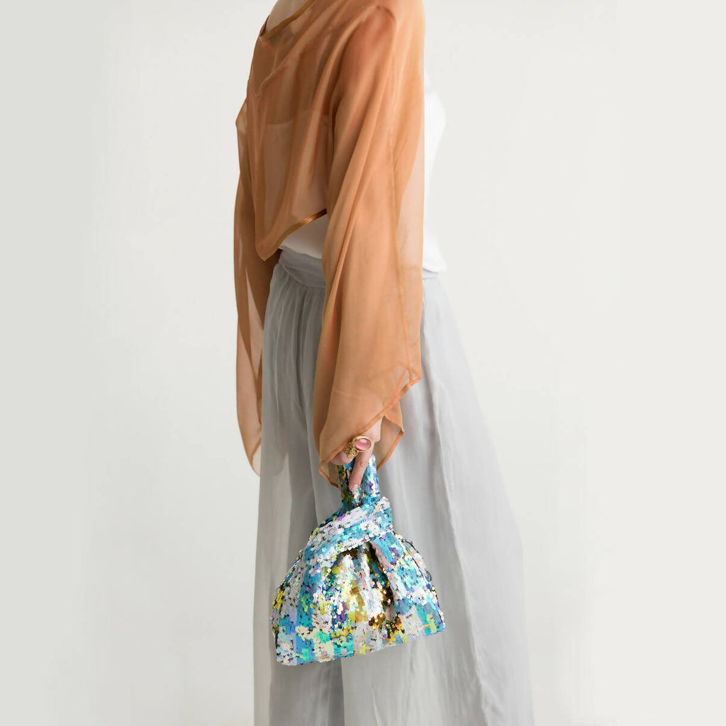 Jade in Multi - color Plaid SEQUIN - Maison OrientJIMBAMaison OrientMini Bags