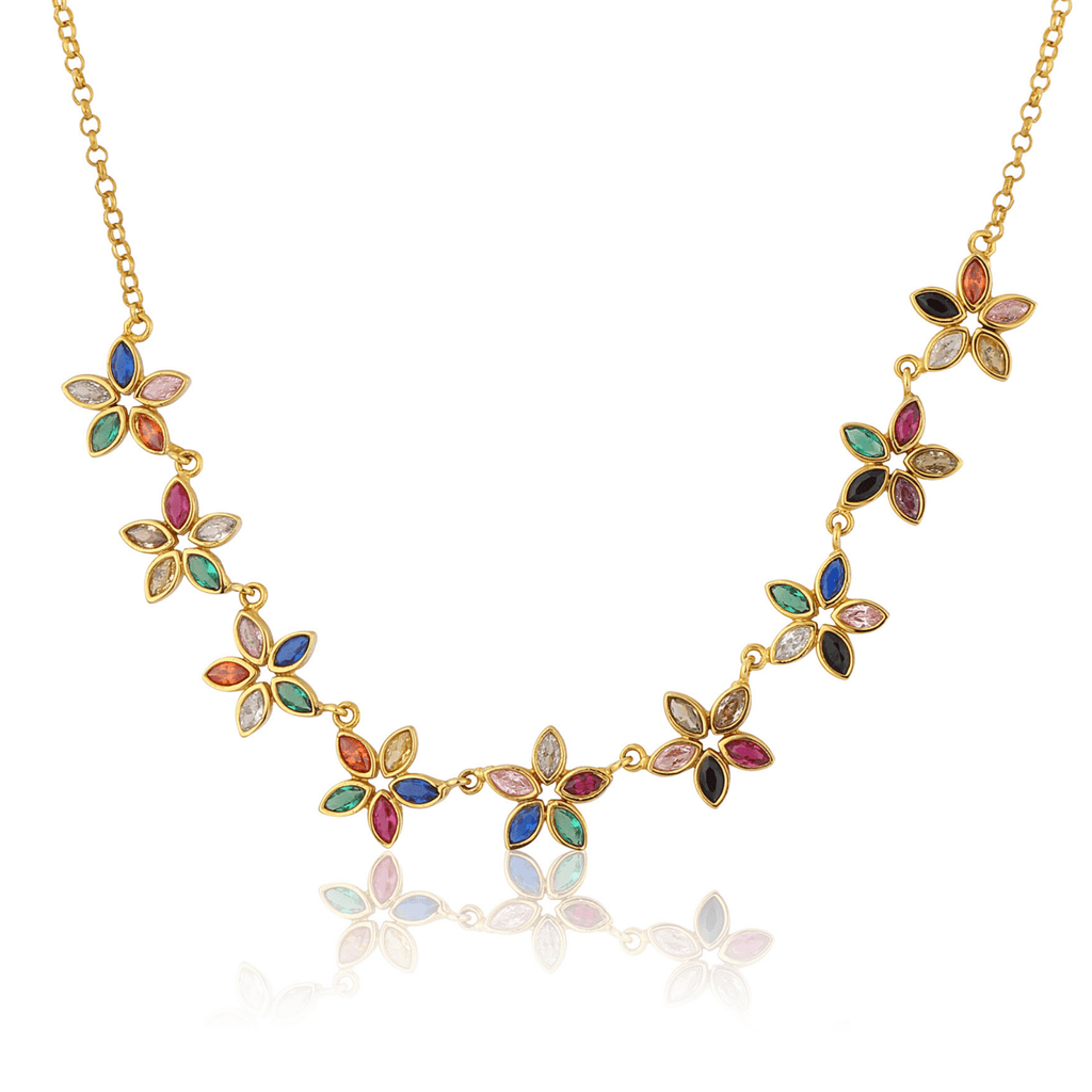 Kalea Flower Necklace - Maison OrientMaison SoulaMaison OrientNecklaces