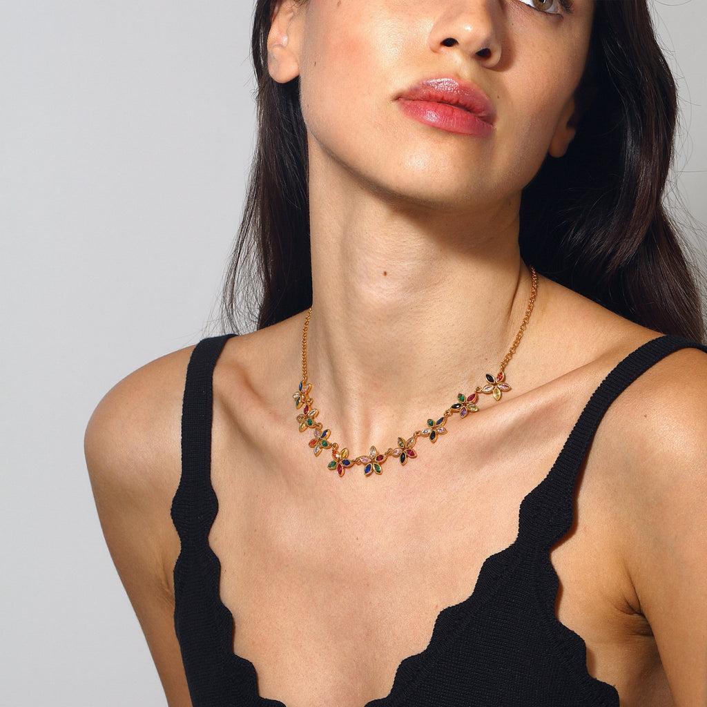 Kalea Flower Necklace - Maison OrientMaison SoulaMaison OrientNecklaces