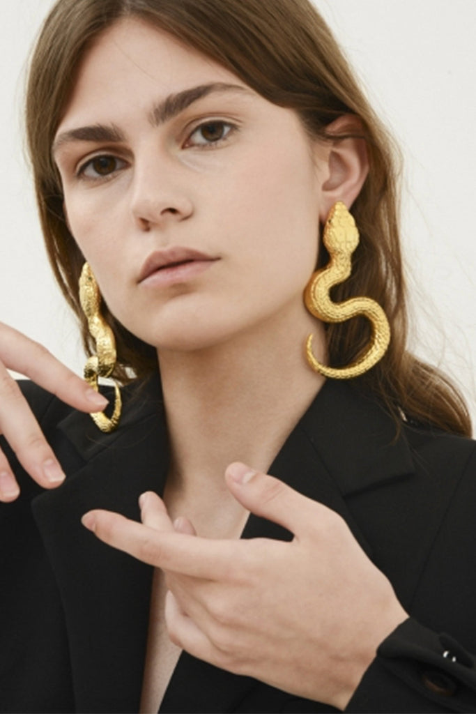 Large Snake Earrings - Maison OrientNatia X LakoMaison OrientEarrings
