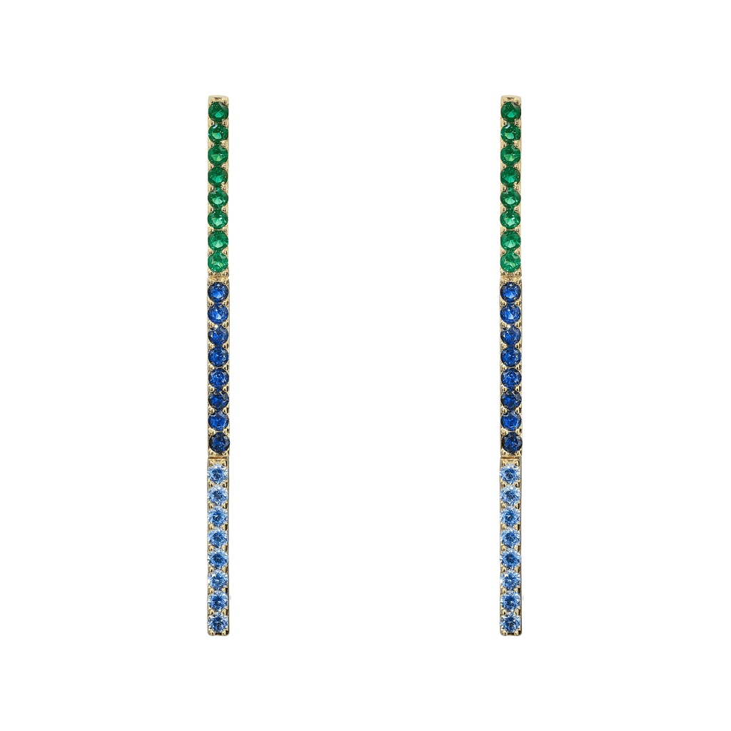 Long Story In Navy - Maison OrientBouloMaison OrientEarrings