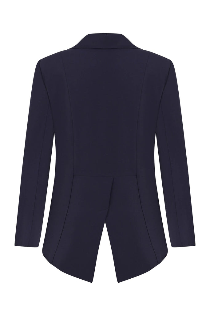 Lotus Of The Clear Moon Jacket Navy | Maison Orient