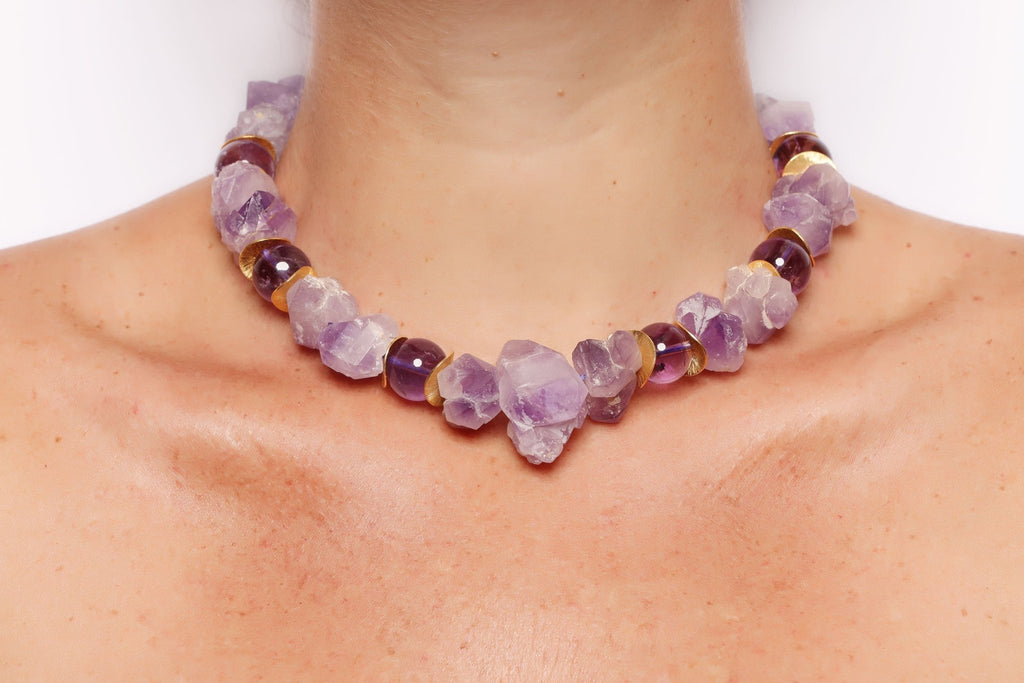 Louise In Amethyst - Maison OrientChadia HamatiMaison OrientNecklaces