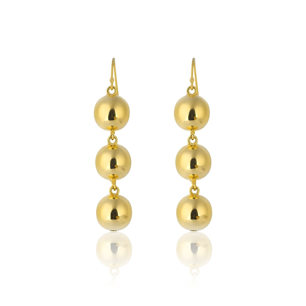 Luna Ball Drop Earrings - Small Size Balls - Maison OrientMaison SoulaMaison OrientEarrings