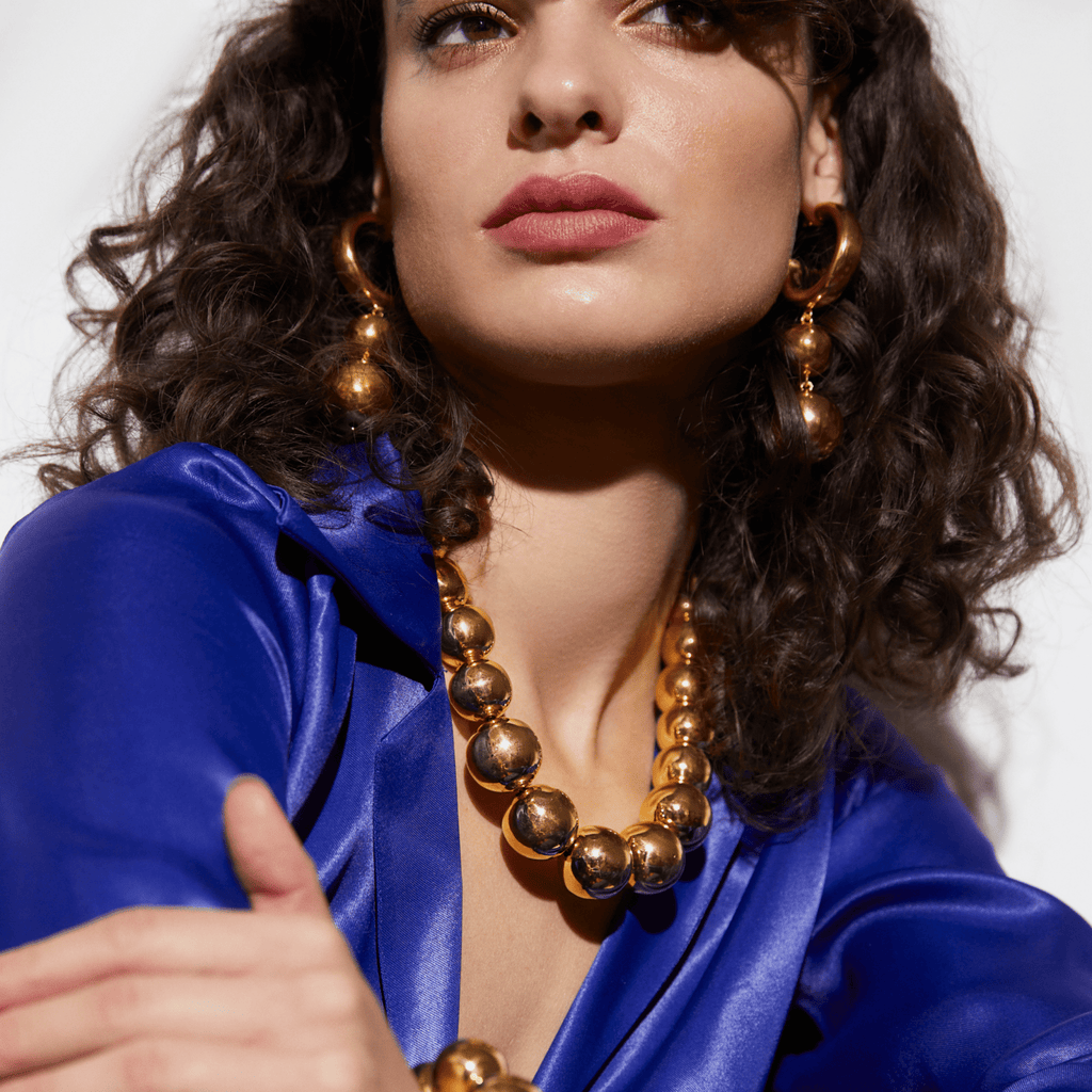 Luna Ball Necklace - Large Size Balls - Maison OrientMaison SoulaMaison OrientNecklaces