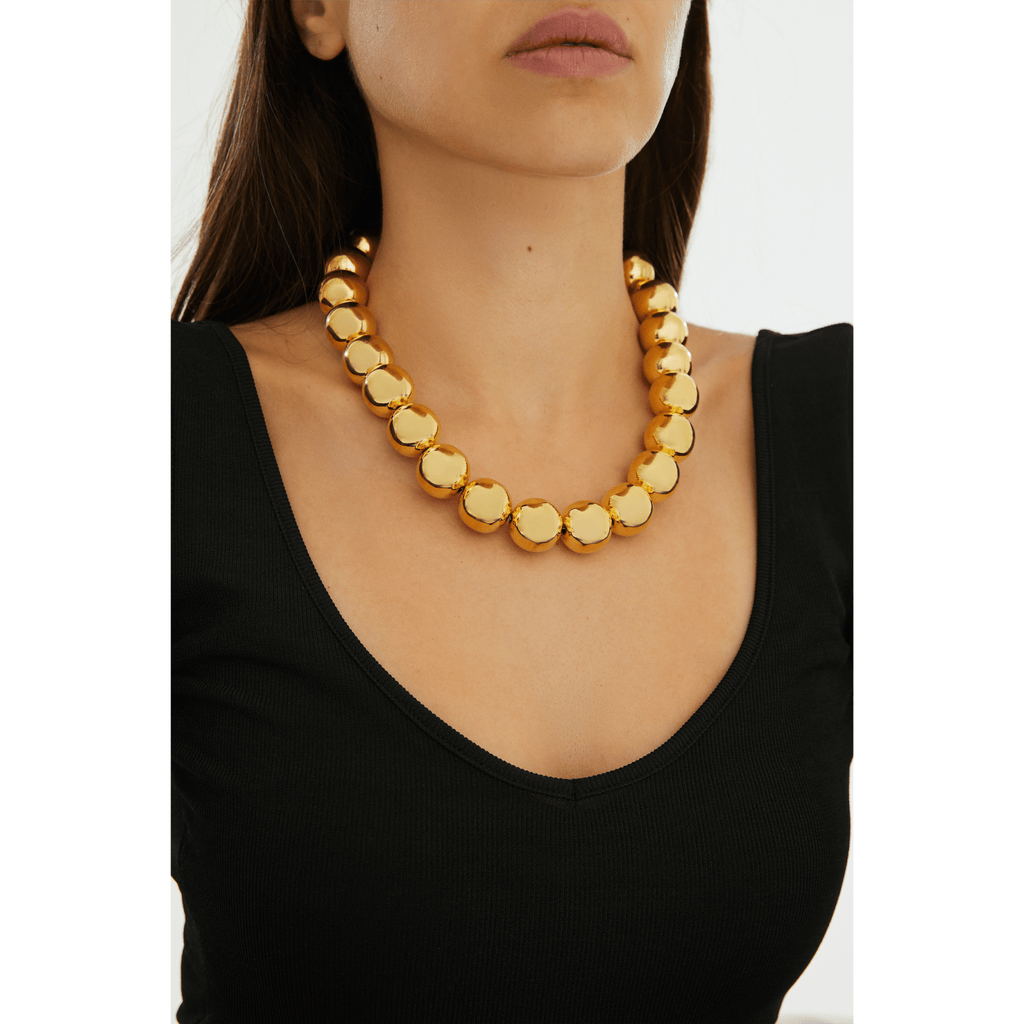 Luna Ball Necklace - Medium Size Balls - Maison OrientMaison SoulaMaison OrientNecklaces