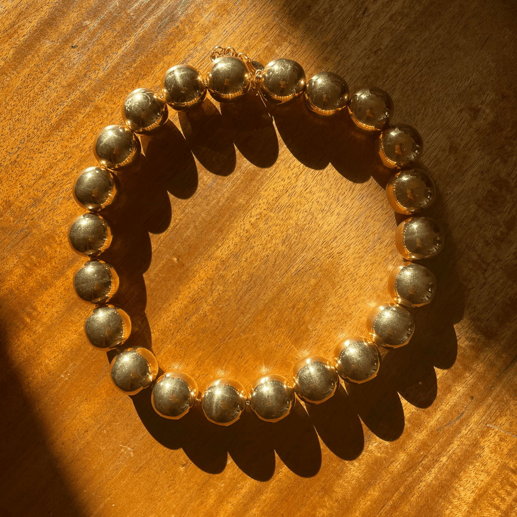 Luna Ball Necklace - Medium Size Balls - Maison OrientMaison SoulaMaison OrientNecklaces