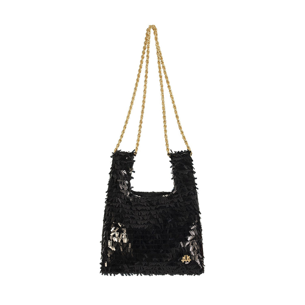 Micro Ines In Black Sequin - Maison OrientJIMBAMaison OrientMini Bags