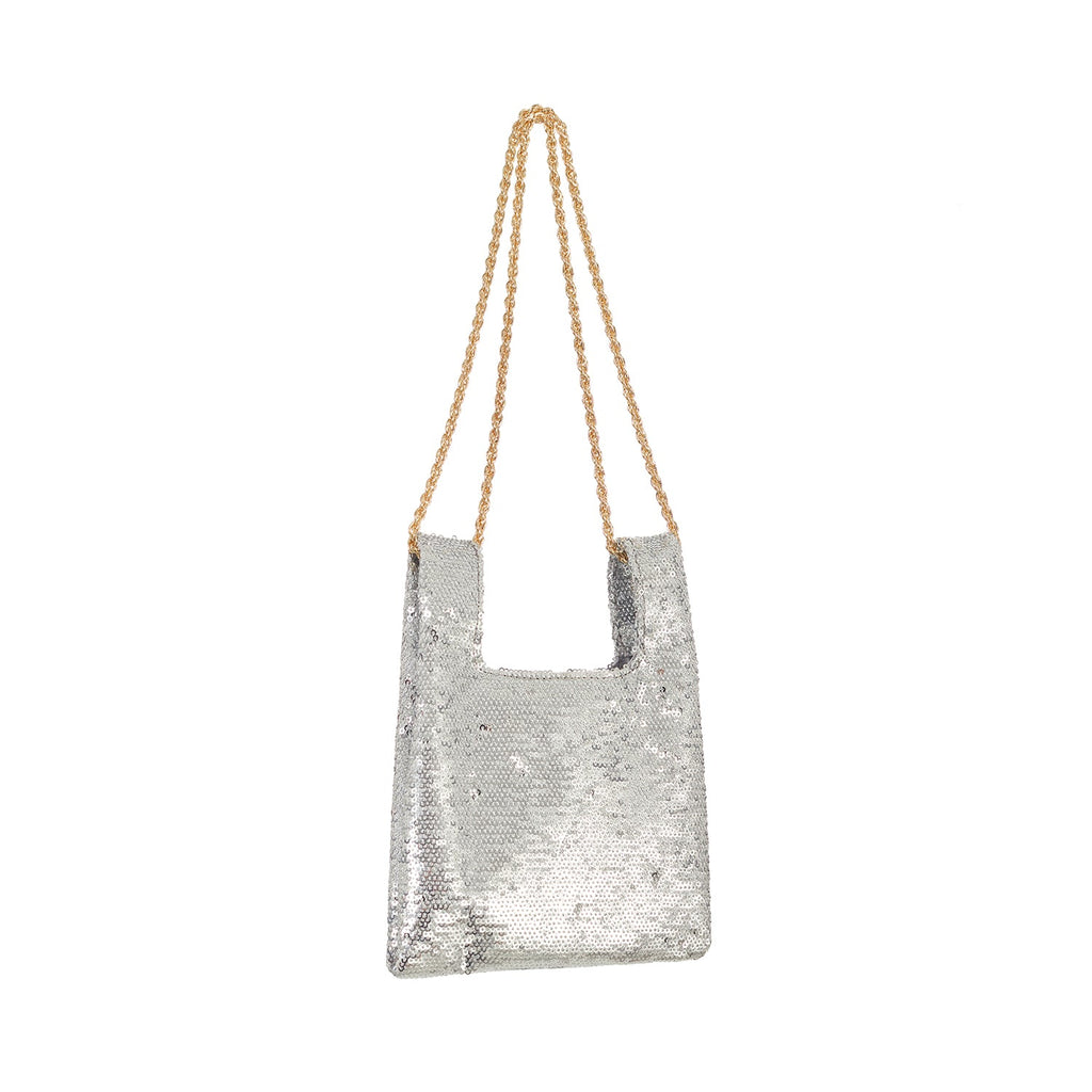 Micro Ines In Silver Sequin - Maison OrientJIMBAMaison OrientMini Bags