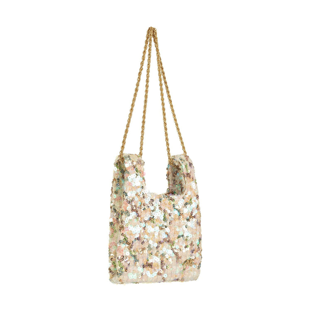 Micro Ines In Soft Pink Sequin - Maison OrientJIMBAMaison OrientMini Bags