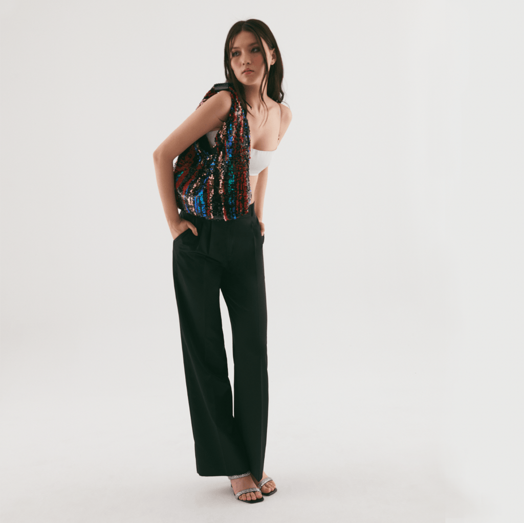 Mini Agnes In Multicolor - Striped Sequin - Maison OrientJIMBAMaison OrientShoulder Bags
