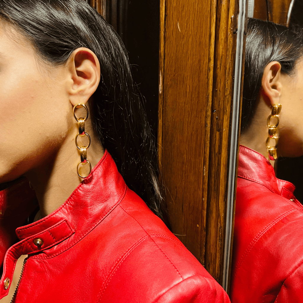 Neith Chain Drop Earrings - Maison OrientMaison SoulaMaison OrientEarrings