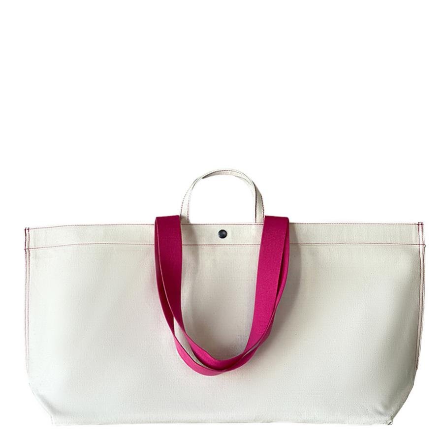 No. 206 Xxlarge Tote Raspberry (Reversible) - Maison OrientCuvalMaison OrientTote Bags