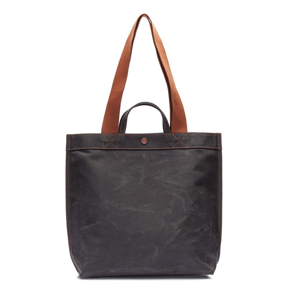 No. 301 Bootcut Tote Black Truffle (Reversible) - Maison OrientCuvalMaison OrientTote Bags