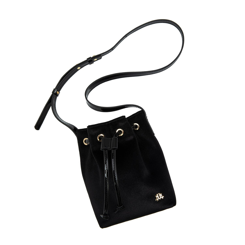 Noemie In Black Velvet - Maison OrientJIMBAMaison OrientBucket Bags