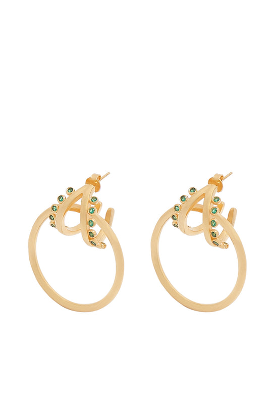 Oasis hoop earring | Maison Orient