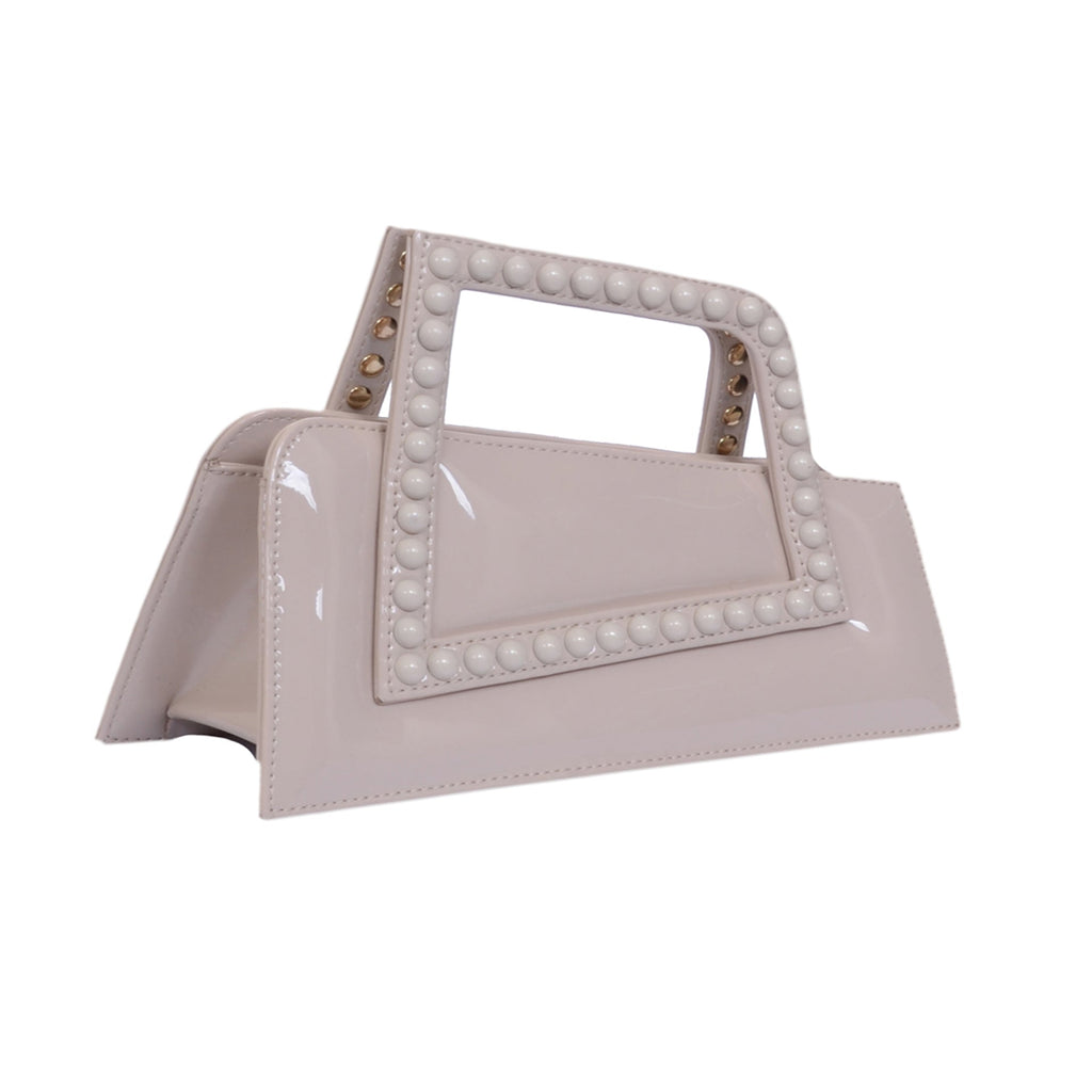 Patent Beige Jalila - Maison OrientAlielMaison OrientMini Bags