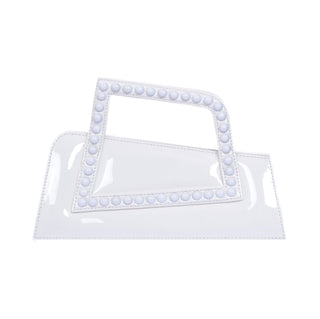 Patent White Jalila - Maison OrientAlielMaison OrientMini Bags