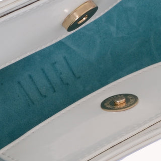 Patent White Jalila - Maison OrientAlielMaison OrientMini Bags