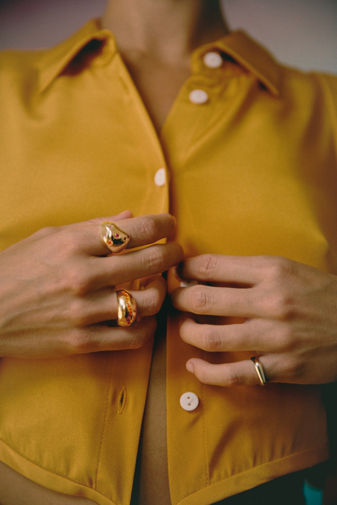 Perfect Curve Ring In Pink - Maison OrientBouloMaison OrientRings