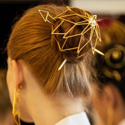 Pink Meena Hair Bun - Maison OrientRoma NarsinghaniMaison OrientHeadbands