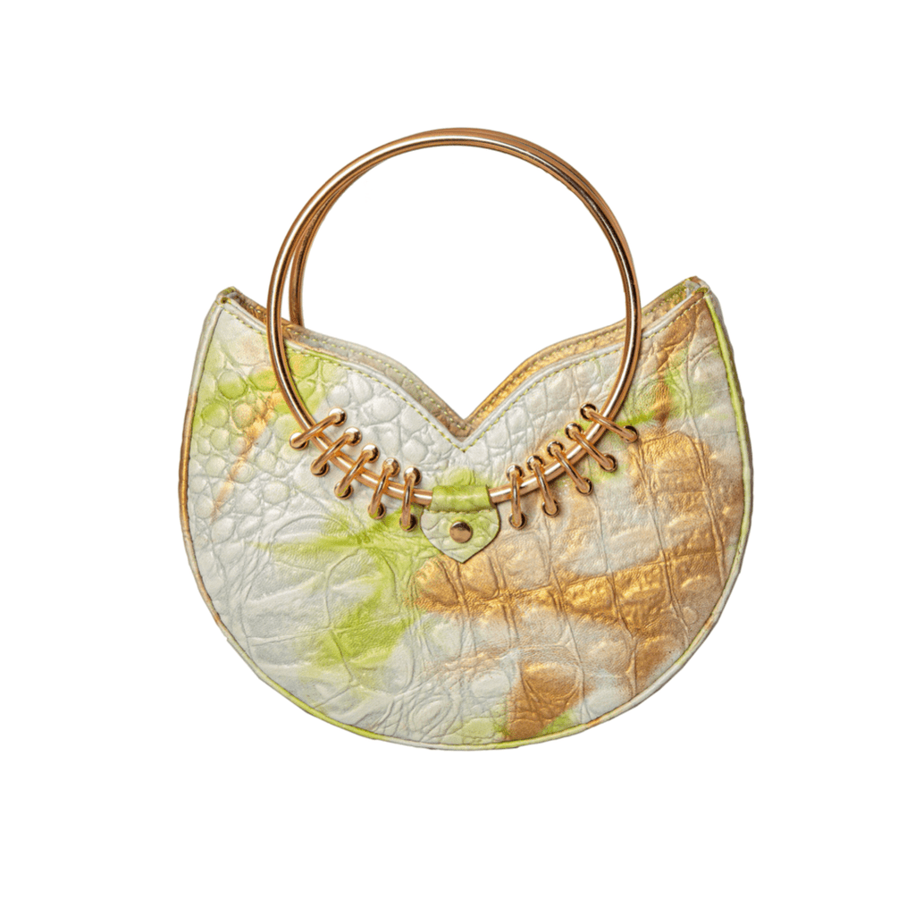 Pistacchio Jari'Aa Metal Handle - Maison OrientAlielMaison OrientMini Bags