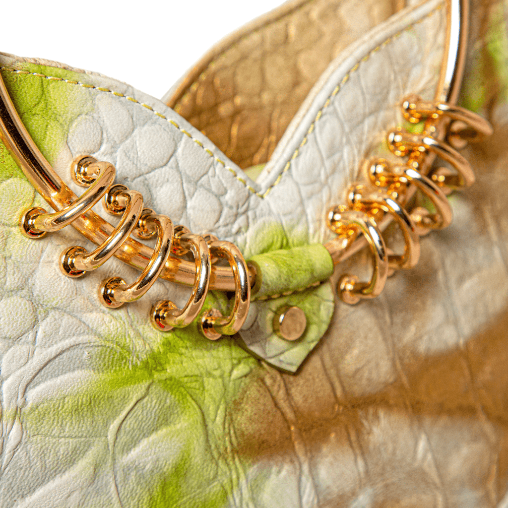 Pistacchio Jari'Aa Metal Handle - Maison OrientAlielMaison OrientMini Bags