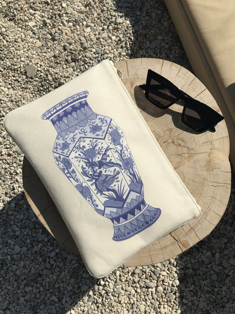 Pochette La Grande Vase Blanc - Maison OrientBlinqMaison OrientClutch Bags