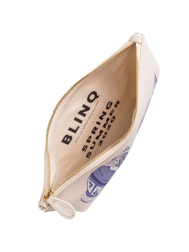 Pochette La Grande Vase Blanc - Maison OrientBlinqMaison OrientClutch Bags
