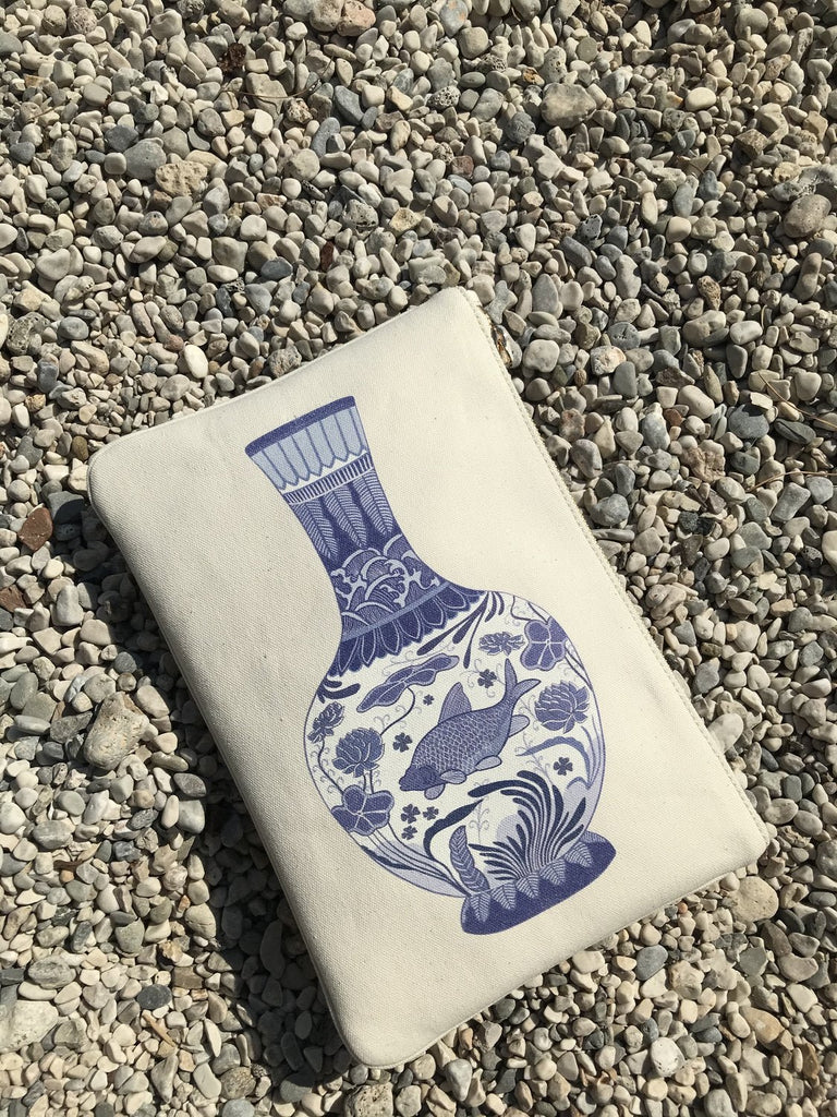 Pochette La Grande Vase Bleu - Maison OrientBlinqMaison OrientClutch Bags