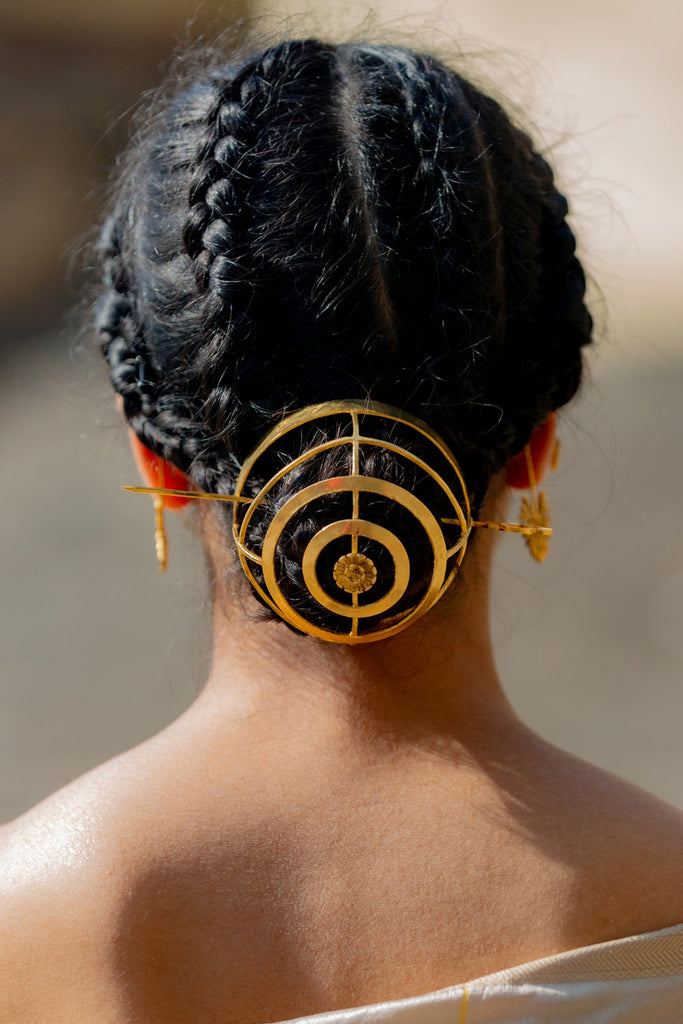 Roma Narsinghani Bar Hair Bun - Maison OrientRoma NarsinghaniMaison OrientHeadbands