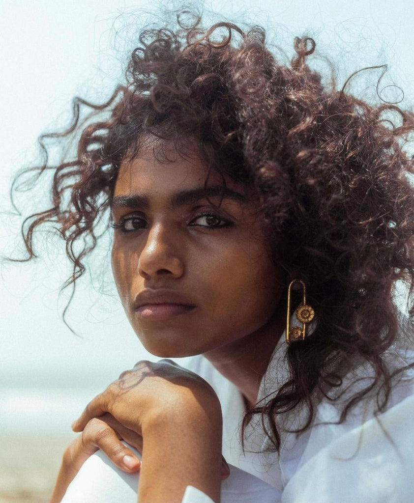 Roma Narsinghani Link Floral Earrings - Maison OrientRoma NarsinghaniMaison OrientEarrings