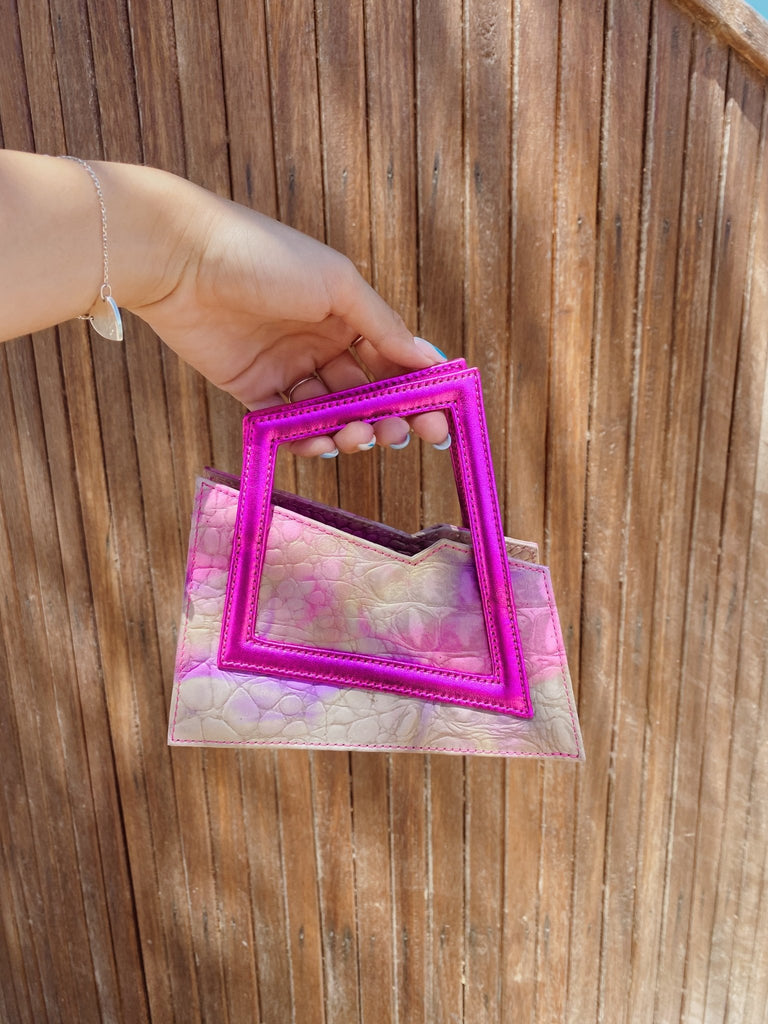 Rose Jari’Aa Square Top Handle - Maison OrientAlielMaison OrientMini Bags