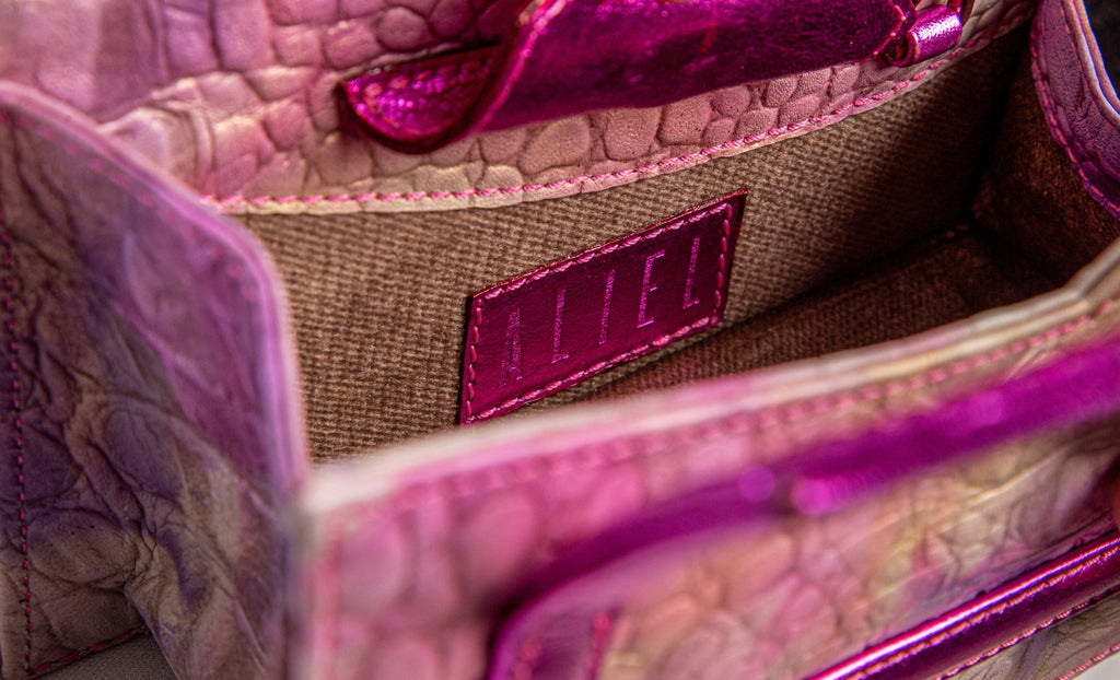Rose Jari’Aa Square Top Handle - Maison OrientAlielMaison OrientMini Bags