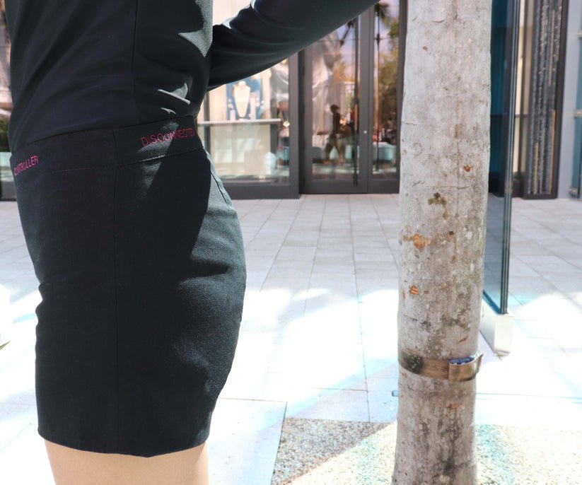 Shahini Fakhourie Martine Short In Black - Maison OrientShahini FakhourieMaison OrientShorts