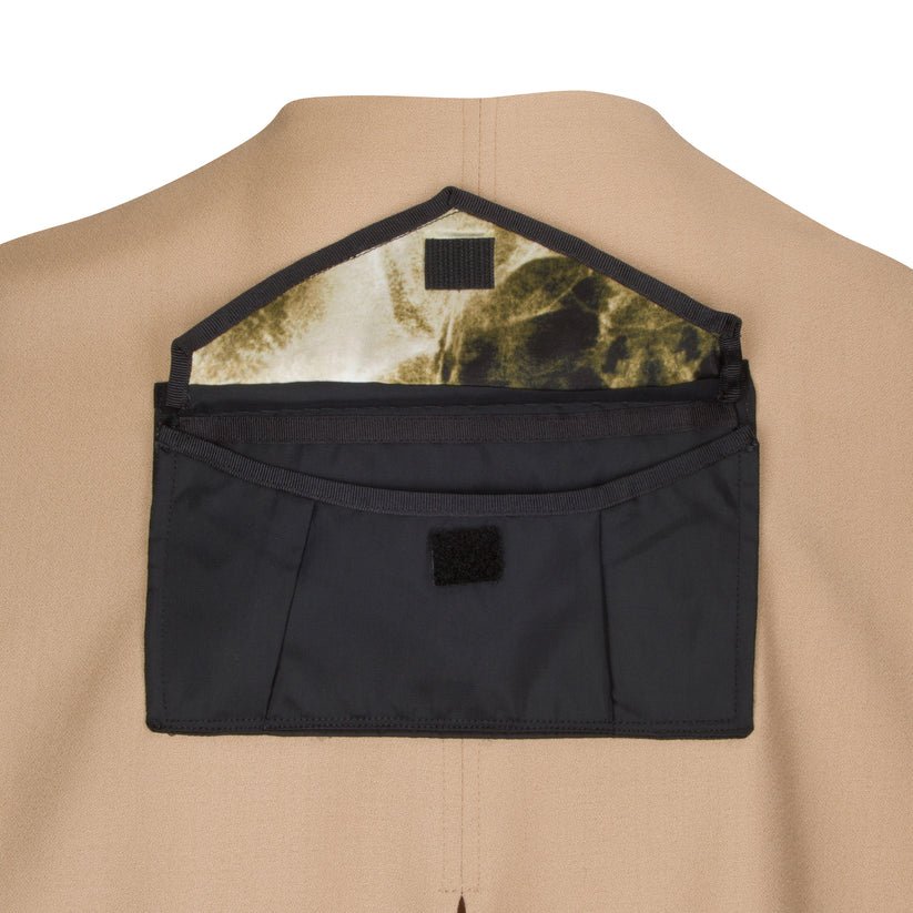 Shahini Fakhourie Therese Cape Outerwear In Tan - Maison OrientShahini FakhourieMaison OrientJackets