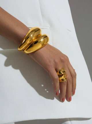 SIRENA CUFF GOLD - Maison OrientMishoMaison OrientBracelets