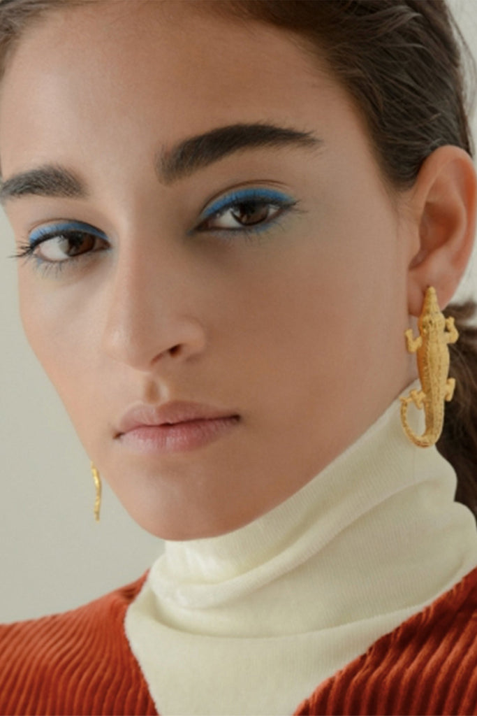 Small Crocodile Earrings - Maison OrientNatia X LakoMaison OrientEarrings