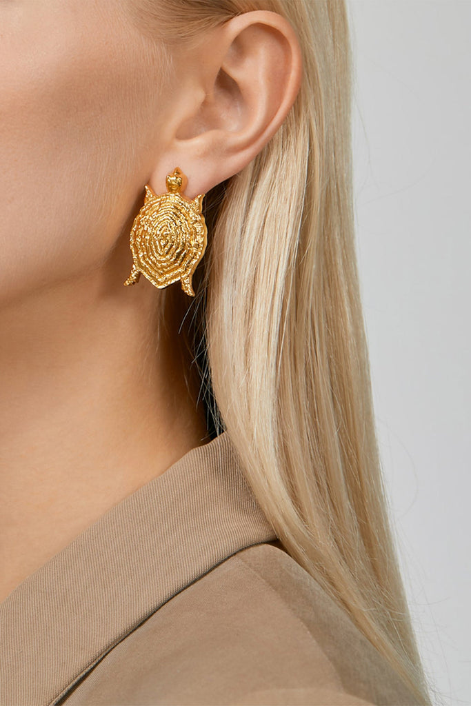 Small Turtle Earrings - Maison OrientNatia X LakoMaison OrientEarrings