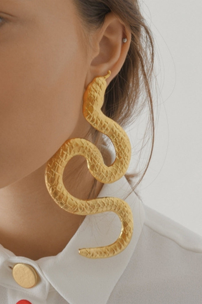 Snake Earrings Big - Maison OrientNatia X LakoMaison OrientEarrings